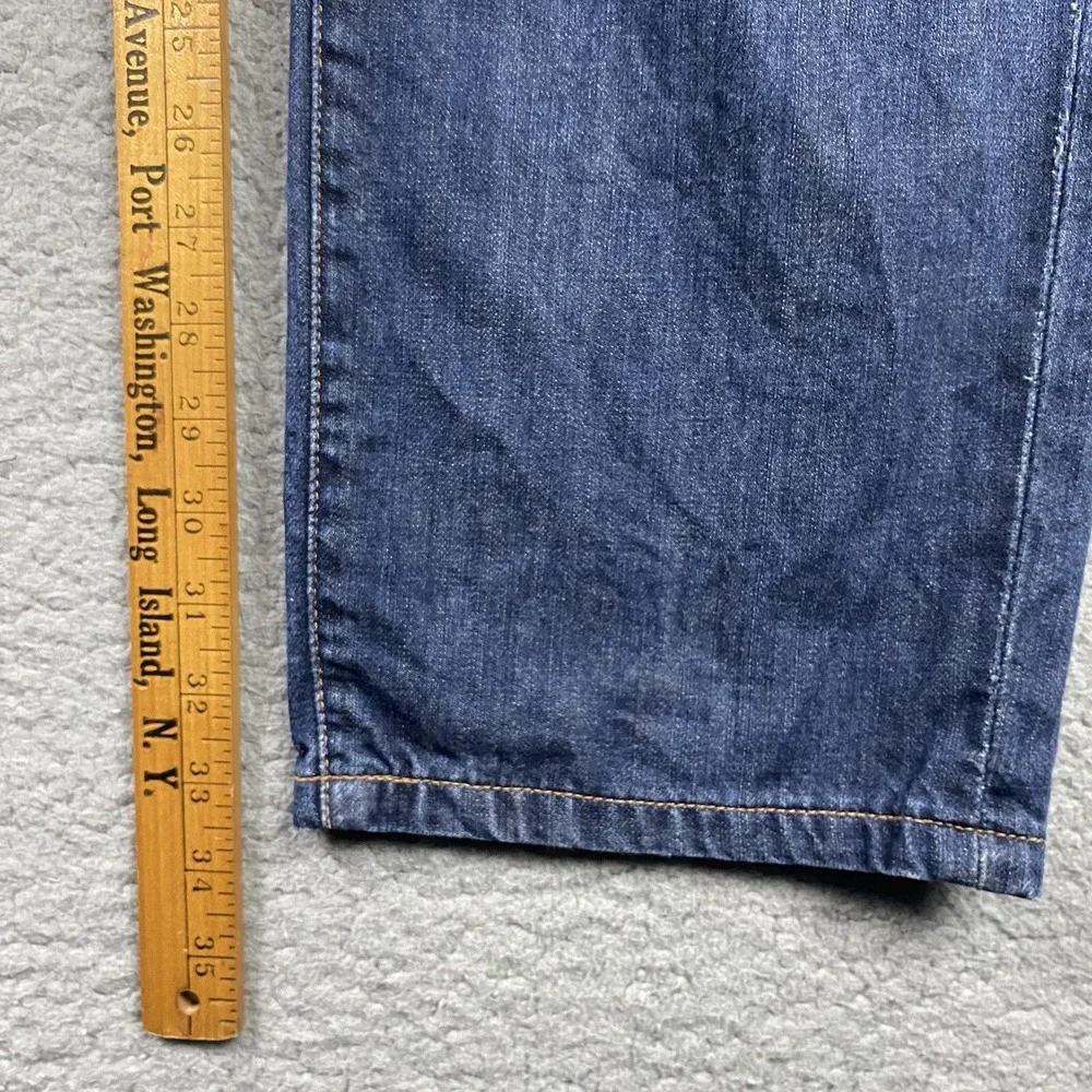 Lucky Brand Jeans Mens 221 Original Straight 38X32 (39x33) Blue Denim Stretch